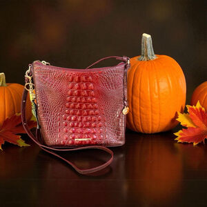 Women's Brahmin Crossbody Bag‎ One Size Red
